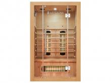 Infračervená sauna 30753, s duální technologií a jedlicovým dřevem, 120 x 105 x 190 cm
