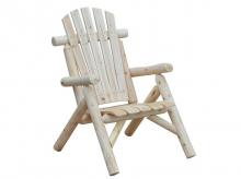 Zahradní židle 84B-166, dřevěná židle s vysokým opěradlem, s područkou, přírodní, jedlové dřevo, 83 x 68 x 101 cm
