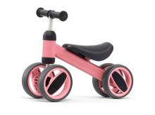 Dětské odrážedlo TS10043PK, 4 kola, balanční hračka, dětské chodítko, růžové, 47 x 20 x 37,5 cm