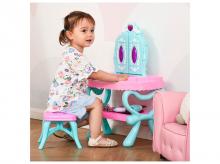 Dětský toaletní stolek 350-121, se stoličkou, klavírní klávesy, 32-dílný