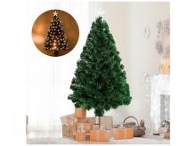 Umělý vánoční stromek 830-059, jedle, včetně stojanu, barevné LED, zelený, 1,2 m
