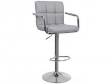 Barová židle 502613, s bezpečným automatickým vratným válcem, nastavitelná výška, měkká, polstrovaná, 38,5 x 44,5 x 95-115 cm