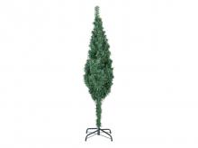 Umělý vánoční stromek 51712, s LED diodami, stojanem, PVC, 150 x 78 cm