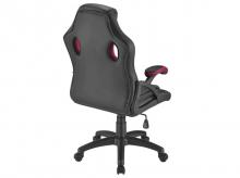 Kancelářská židle Montreal 28211, polstrovaná, s nastavitelným opěradlem, volně otočné, umělá kůže, 101 - 111 cm