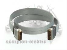 Belkin kabel video Scart plochý - 1,2 m - řada Silver