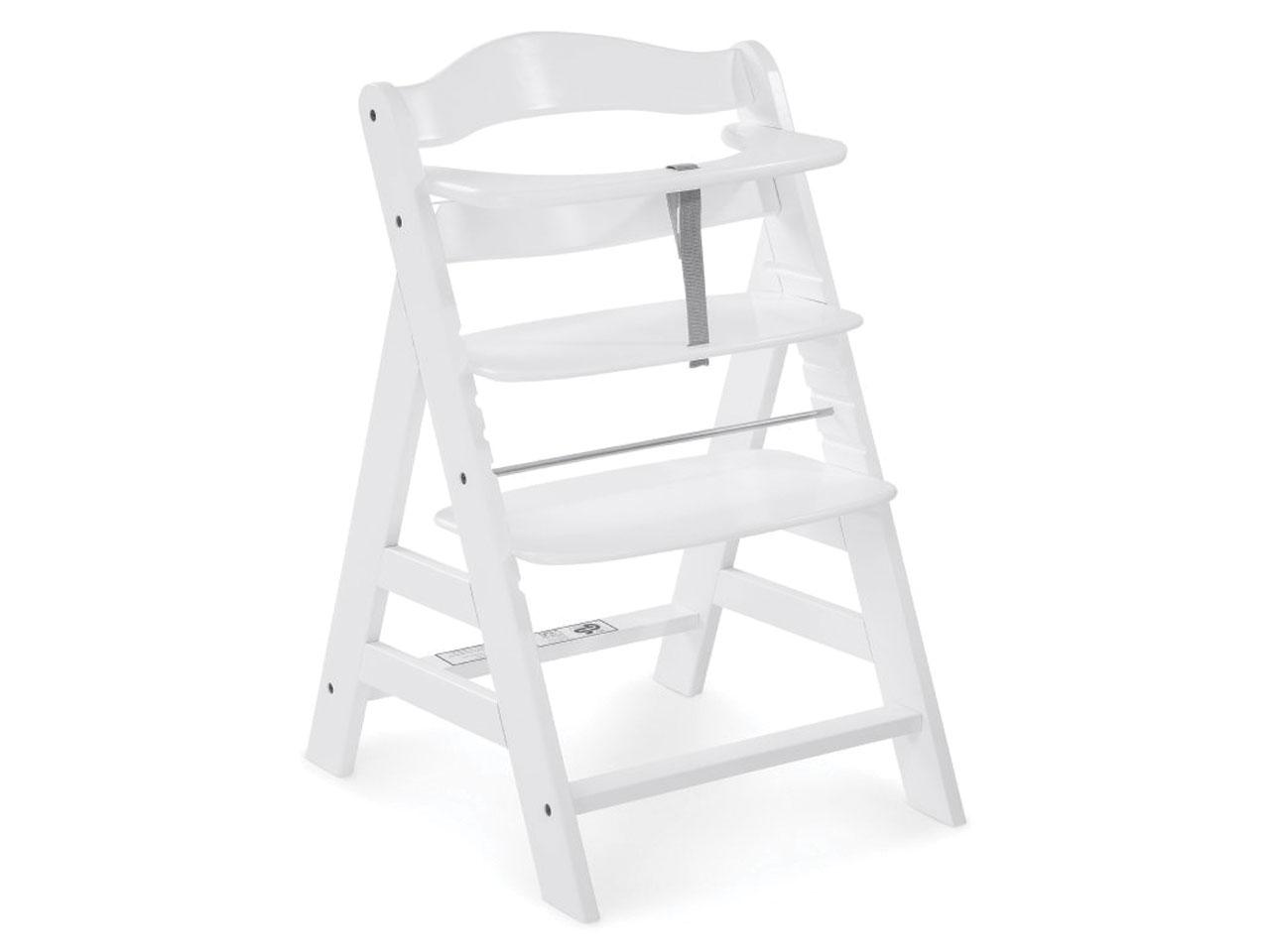 Rostoucí jídelní židlička HAUCK Alpha+, bílá
