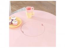 Set stůl a 2 židle KIDKRAFT, růžovo-bílý