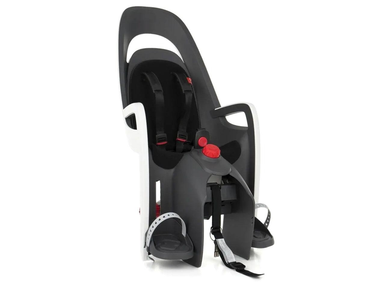 Cyklistická sedačka HAMAX Caress Plus, šedá/bílá/černá