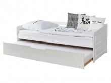 Výsuvná postel TICCA Micki, bílá