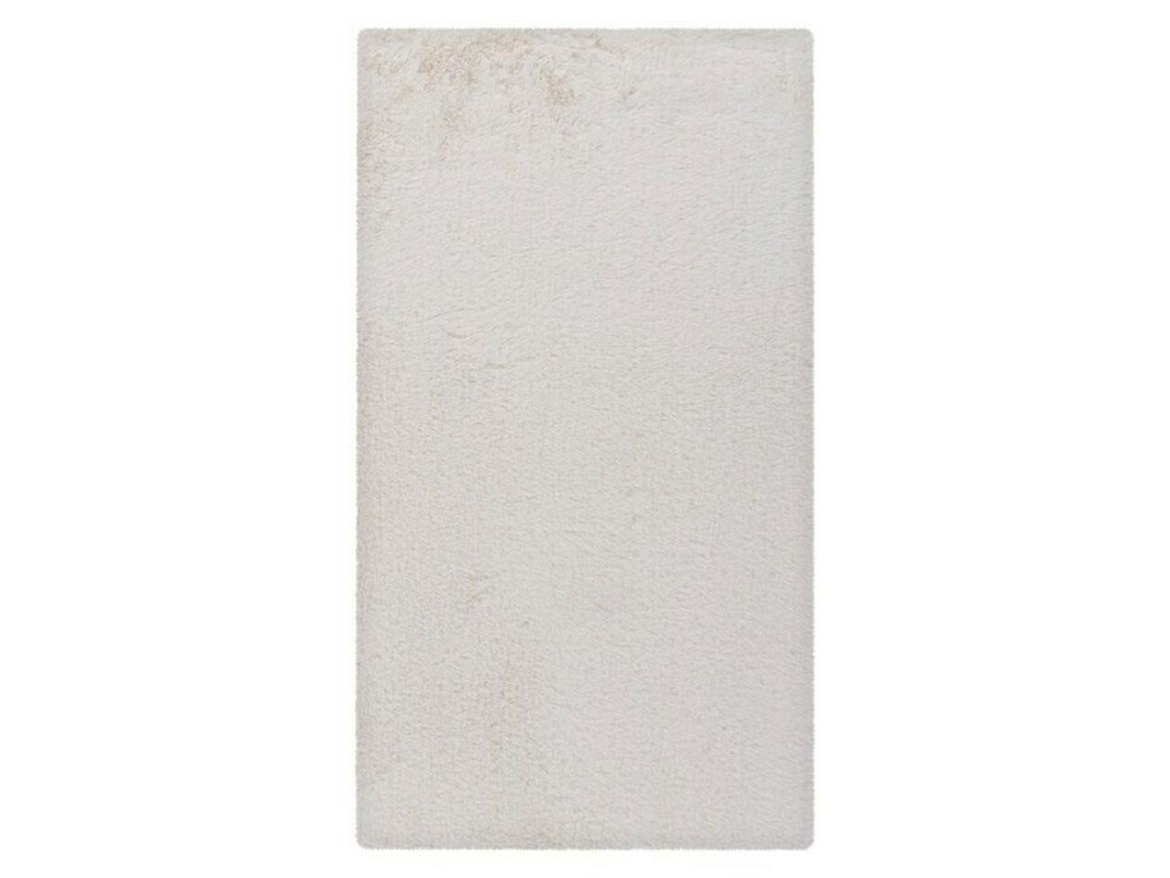 Koberec do koupelny LALEE Happy, 50 x 90 cm, bílý