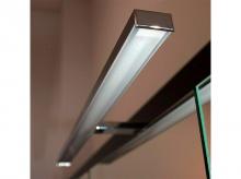 LED zrcadlová skříňka RIVA Vulcano, 60 x 61,8 cm