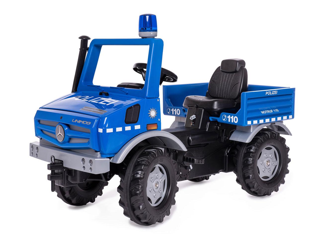 Policejní nákladní auto ROLLY TOYS Mercedes-Benz (038251), modré