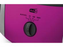 CD přehrávač GRUNDIG GRB 4000 BT DAB+, růžový