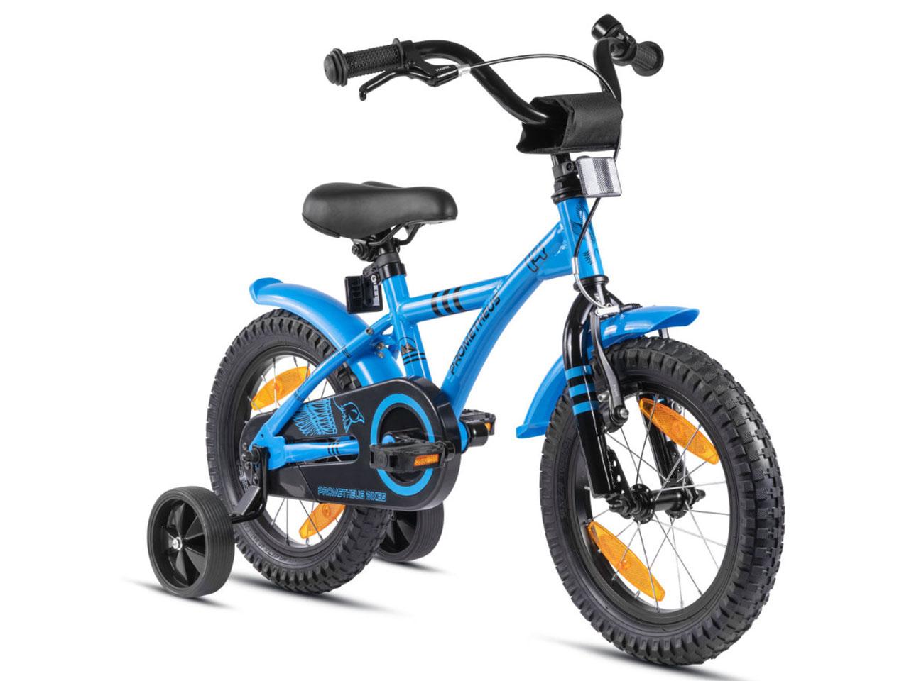 Dětské kolo PROMETHEUS Bicycles Hawk 12, modro-černé