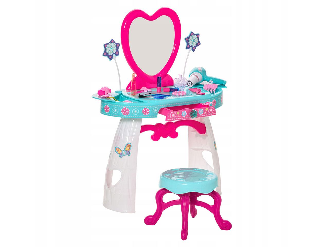 Kosmetický stolek s židličkou HOMCOM 350-099
