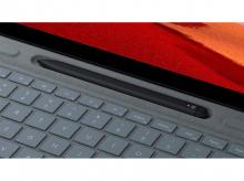 Klávesnice MICROSOFT Surface Pro X Signature Keyboard + Slim Pen Bundle (DE), šedo-modrá