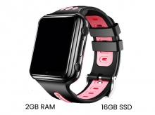 Chytré hodinky KLARION E10-2021, 4G, 16 GB, černo-růžové