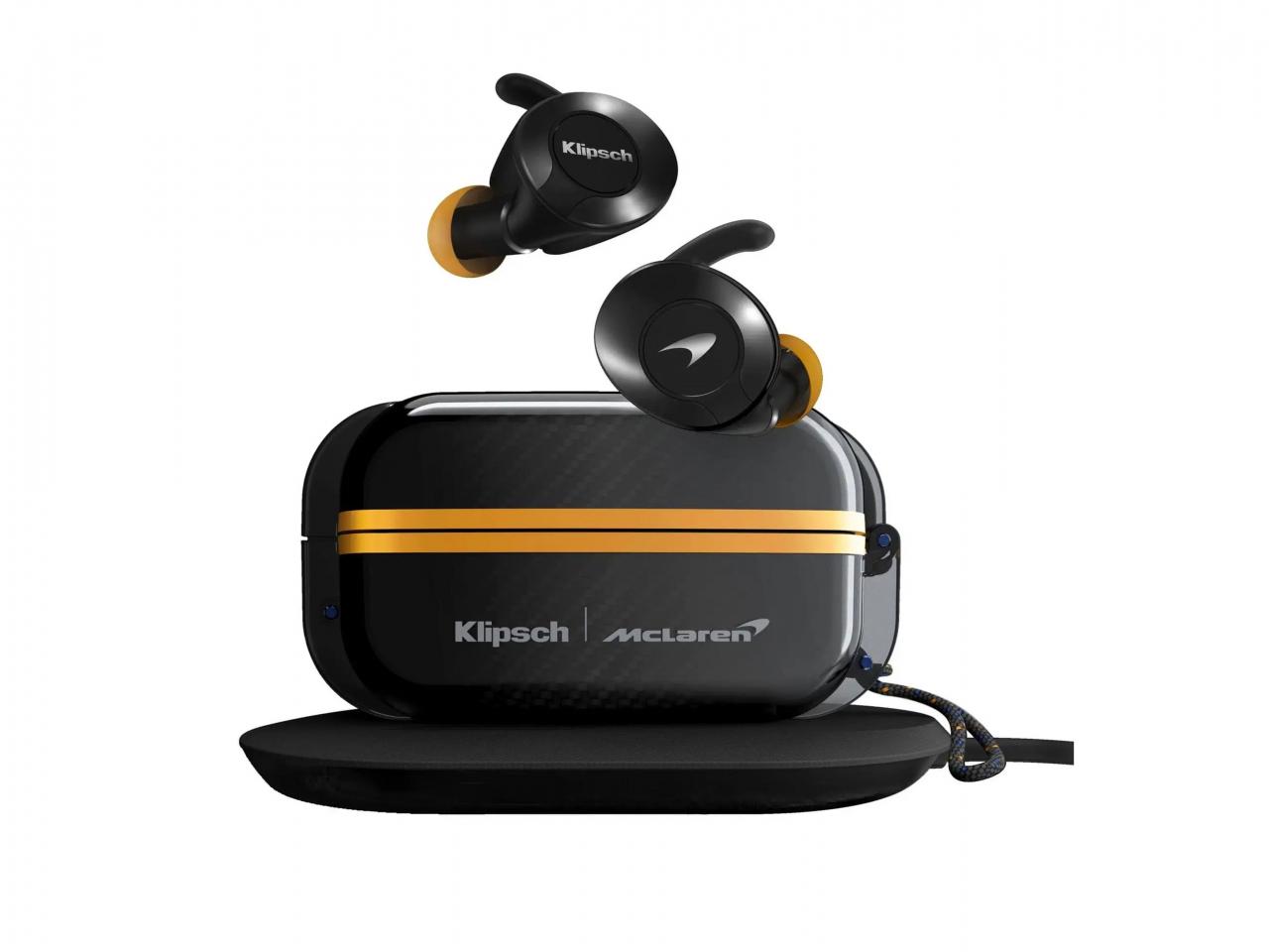 Sluchátka KLIPSCH T5 II True Wireless Sport McLaren, černá