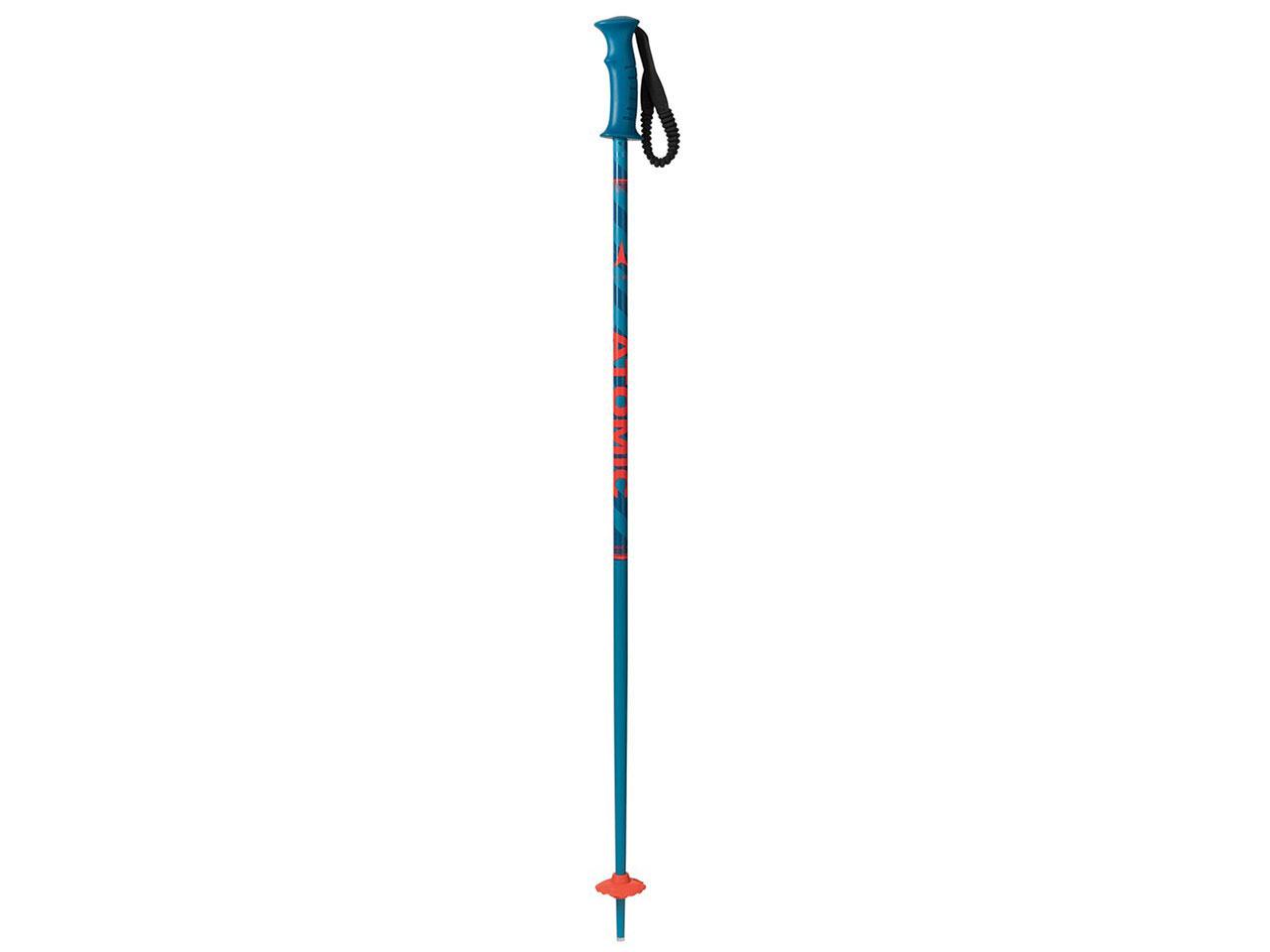 Dětské lyžařské hole ATOMIC AMT Boy 90 cm Blue/Orange 2019/20