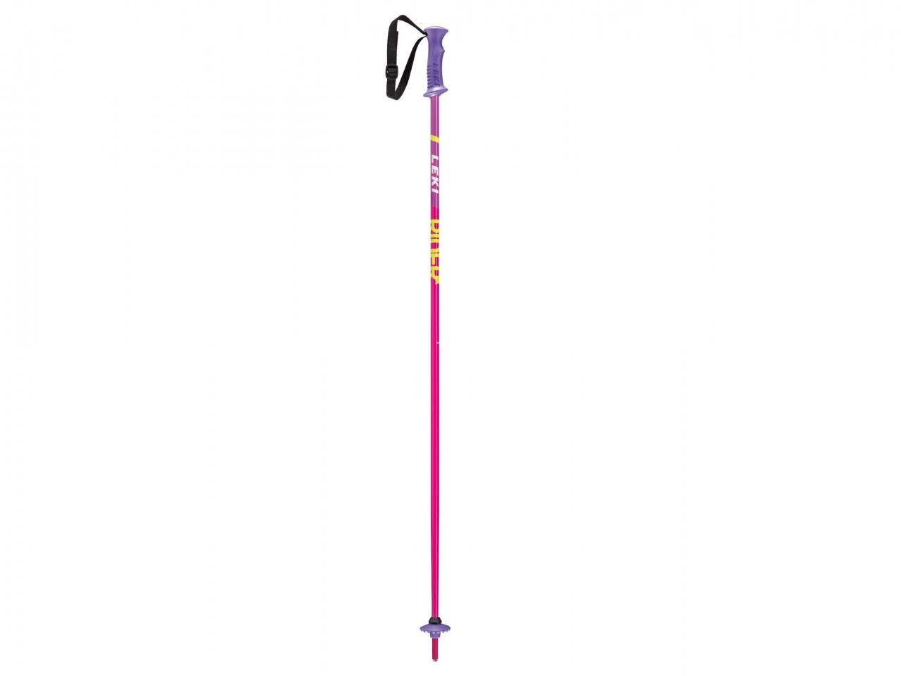 Dětské sjezdové hole LEKI Rider JR 2020/21, 100cm, růžové