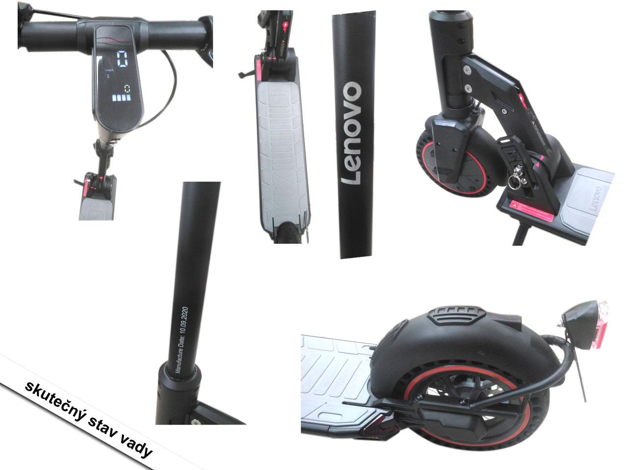 Elektrická koloběžka LENOVO Electric Scooter M2, černá