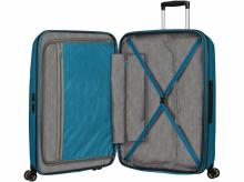 Cestovní kufr AMERICAN TOURISTER Bon Air DLX, 75 cm, modrý