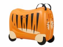 Dětský kufr a odrážedlo SAMSONITE Dream Rider Tiger Toby, 25l (CK8)