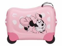 Kabinový dětský kufr a odrážedlo SAMSONITE Dream Rider, Disney Minnie Glitter, 25l