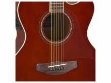 Elektroakustická kytara YAMAHA CPX 600, červená
