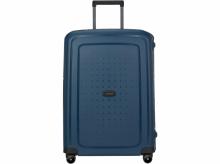 Skořepinový kufr SAMSONITE Spinner S´Cure Eco 69 cm, 79 l, modrý (128015)