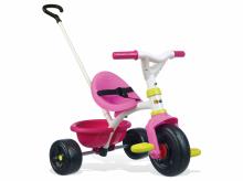 Dětská tříkolka SMOBY Be Fun, růžovo zelená (SM740322)