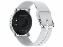 Chytré hodinky CARNEO Carneo Gear+ Platinum, stříbrné