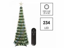Vánoční LED stromek EMOS D5AA02 se světelným řetězem, 1,5 m