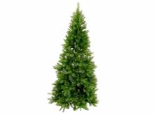 Umělý vánoční stromek SEIZIS Jedle úzká, 786 větví, 183 cm, kovový stojan