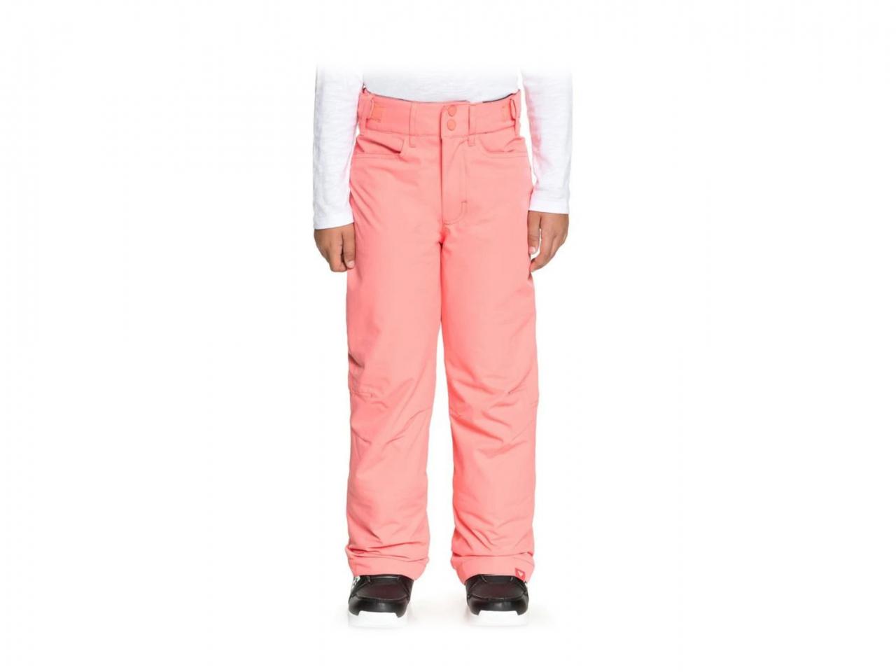 Dívčí snowboardové kalhoty ROXY Backyard 170, růžové