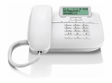 Klasický stolní telefon SIEMENS Gigaset DA611, bílý