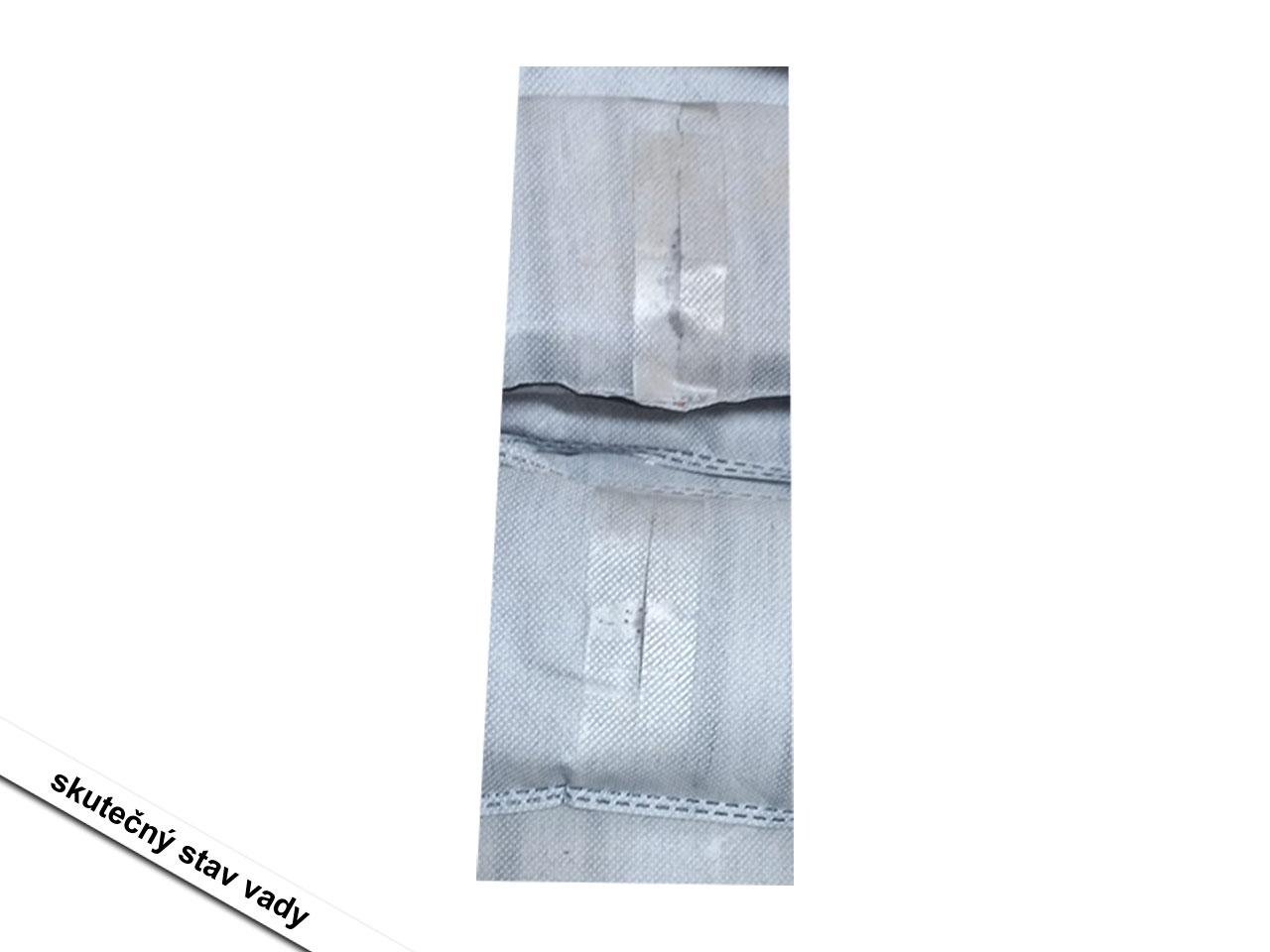 Zátěžová vesta A93-049, s 35 zátěžovými vaky, nastavitelná, kovová, černá, 60 x 50 cm