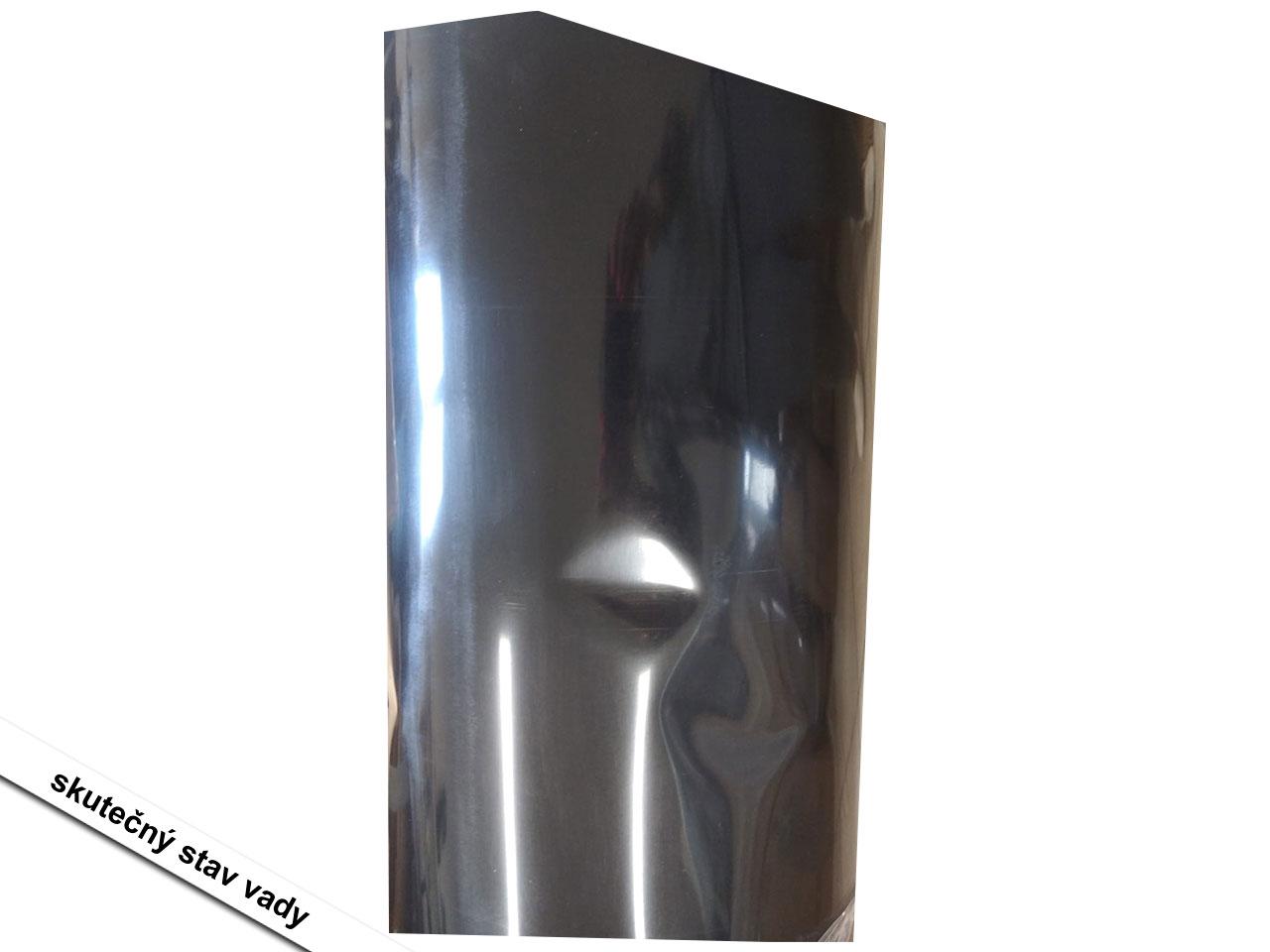 Odpadkový koš 03-0046, pohybový senzor, nerezový, černý, 30,5 x 30,5 x 81,5 cm