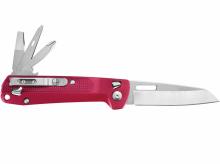 Kapesní nůž LEATHERMAN Free K2 Crimson, červený (LTG832890)