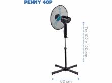 Podlahový ventilátor ARDES Penny, 40 cm (AR5AM40P)