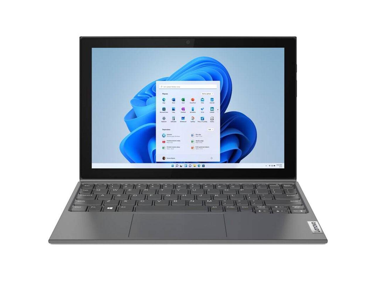 Tablet s odpojitelnou dokovací klávesnicí LENOVO IdeaPad Duet 3 10IGL5, šedá (82AT00MCCK)