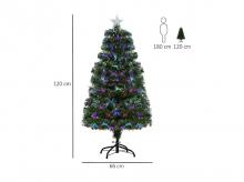 Umělý vánoční stromek HOMCOM 830-017