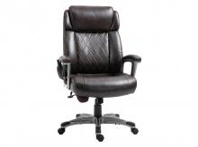 Masážní kancelářské křeslo 921-362V90BN, 6-ti bodové, otočné, ergonomické, nastavitelné, z umělé kůže, 70 x 76,5 x 114-124 cm