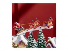 Vánoční dekorace 830-587V90MX, 13 vestavěných LED diod, jeden režim, 4 EVA podložky, 30 x 24,5 x 23 cm