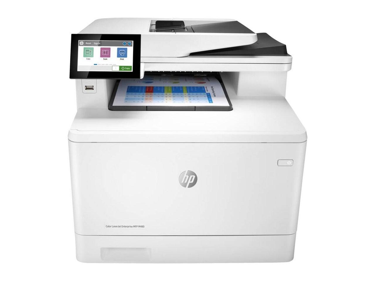 Multifunkční tiskárna HP LaserJet Enterprise MFP M480f s prodlouženou zárukou na 4 roky!