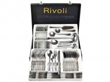 Sada příborů RIVOLI RV-6121C, chromniklová ocel, 72 ks