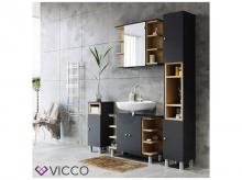 Koupelnová zrcadlová skříňka VICCO Aquis
