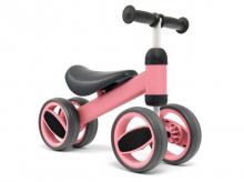 Dětské odrážedlo TS10043PK, 4 kola, balanční hračka, dětské chodítko, růžové, 47 x 20 x 37,5 cm