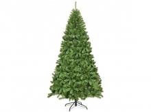 Umělý vánoční stromek CM22733, 230 cm, s kovovým stojanem, skládací systém, zelený