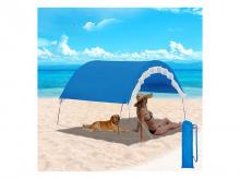Plážový stínící baldachýn MAGIEA Beach Cabana, UV50+, s přenosnou taškou, skládací plážová kabina, vodotěsná, venkovní plážový stan